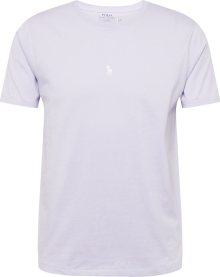 Tričko Polo Ralph Lauren pastelová fialová / bílá