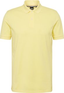 Tričko \'Pallas\' BOSS Black světle žlutá