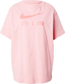 Tričko Nike Sportswear pitaya / světle růžová