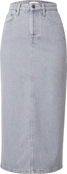 Sukně Topshop šedá