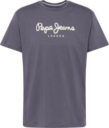 Tričko \'EGGO\' Pepe Jeans krémová / velbloudí / grafitová