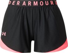 Sportovní kalhoty \'Play Up\' Under Armour tmavě růžová / černá