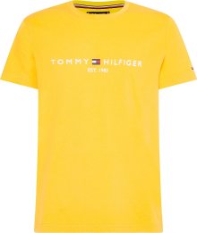 Tričko Tommy Hilfiger námořnická modř / žlutá / červená / bílá