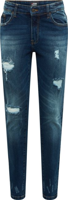 Džíny \'Mr. Red\' Denim Project modrá džínovina