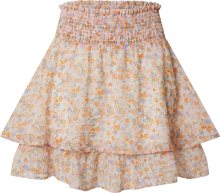Sukně \'Magnolia\' EDITED krémová / mix barev