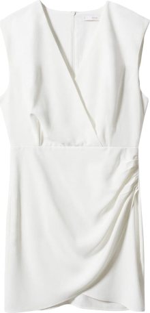 Koktejlové šaty \'DAFNE\' Mango bílá