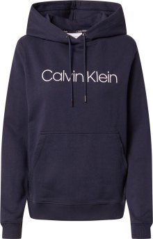 Mikina Calvin Klein námořnická modř / bílá