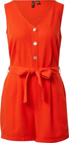 Overal \'JESMILO\' Vero Moda oranžově červená