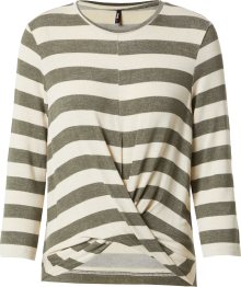 Tričko \'LIRA\' Only krémová / olivová