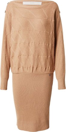 Úpletové šaty \'ELODIE\' Guess písková