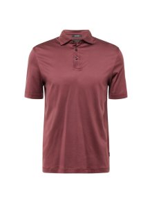 Tričko \'Press\' BOSS Black vínově červená
