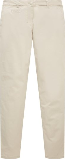 Chino kalhoty Tom Tailor krémová