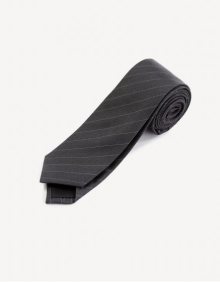 Vzorovaná kravata Fitiera Černá O