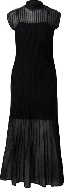 Šaty \'Sheer\' Calvin Klein černá