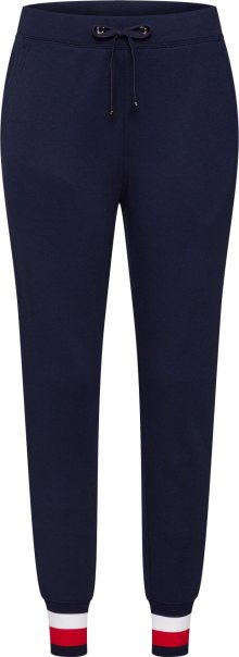 Kalhoty \'Heritage\' Tommy Hilfiger tmavě modrá / červená / bílá