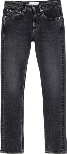 Džíny Calvin Klein Jeans černá džínovina