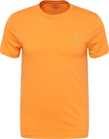 Tričko Polo Ralph Lauren limetková / oranžová