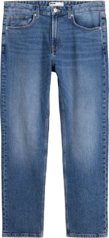 Džíny Bershka modrá džínovina