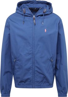 Přechodná bunda Polo Ralph Lauren královská modrá / růžová
