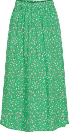 Sukně \'EMA\' Object zelená / růžová / černá / bílá