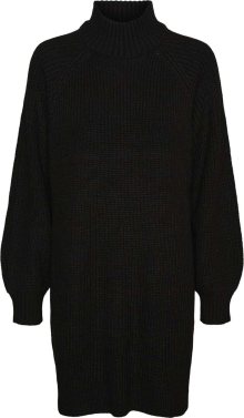 Úpletové šaty \'Timmy\' Noisy May černá
