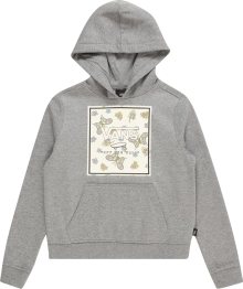 Mikina Vans krémová / žlutá / tmavě šedá / světle fialová
