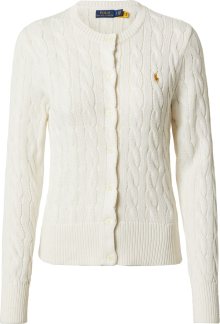 Kardigan Polo Ralph Lauren koňaková / offwhite