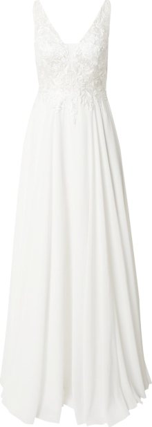 Společenské šaty Unique bílá