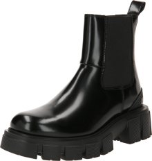 Chelsea boty \'WINTER TASSEL\' Love Moschino černá