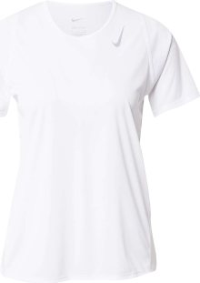 Funkční tričko \'Race\' Nike světle šedá / bílá