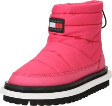 Sněhule Tommy Jeans světle růžová / černá / bílá