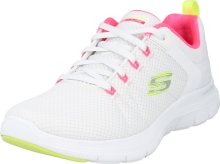 Tenisky \'Flex Appeal 4.0\' Skechers žlutá / šedá / pink / bílá