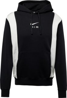 Mikina \'AIR\' Nike Sportswear černá / bílá