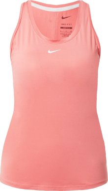 Sportovní top Nike světle růžová / bílá