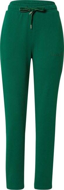 Kalhoty Tommy Hilfiger trávově zelená