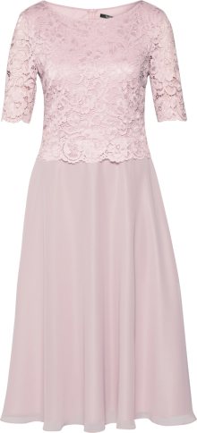 Koktejlové šaty Vera Mont růžová