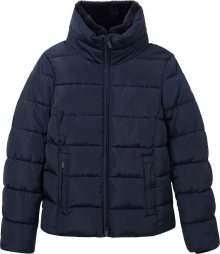 Zimní bunda Tom Tailor námořnická modř