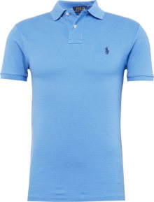 Tričko Polo Ralph Lauren námořnická modř / světlemodrá