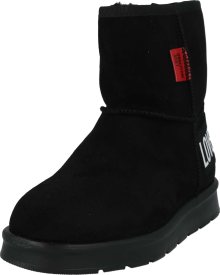 Sněhule Love Moschino ohnivá červená / černá / bílá