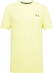 Funkční tričko \'Grid\' Under Armour limone / pastelově žlutá / olivová
