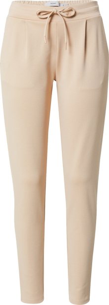 Kalhoty se sklady v pase \'Kate\' Ichi béžová
