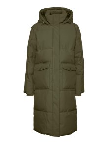 Zimní kabát \'Madelyn\' Vero Moda tmavě zelená