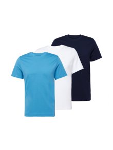Tričko Weekday námořnická modř / nebeská modř / bílá