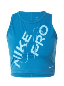 Sportovní top Nike modrá / světlemodrá
