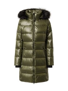 Zimní kabát Calvin Klein olivová