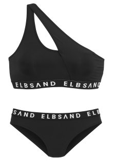 Bikiny Elbsand černá / bílá