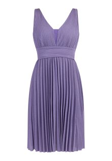 Koktejlové šaty faina tmavě fialová