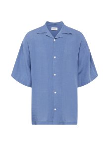 Košile Weekday kouřově modrá