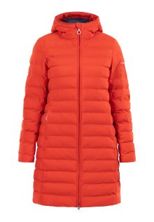 Zimní kabát DreiMaster Maritim červená / bílá