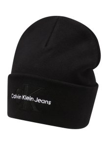 Čepice Calvin Klein Jeans černá / bílá